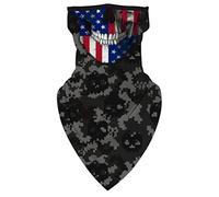 Garneck Cara Bandana Orejeras Bucles Cara Pasamontañas Polainas Cuello Viento Viento Motocicleta Uv Protección Solar Sombreros para Mujeres Hombres