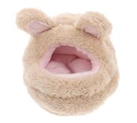 Garneck Casa Cama Pequeñitos Cálida y Segura para Hámsters Cobayas Chinchillas y Pequeños Roedores Nido Mullido para Protección y Descanso De Animales Pequeños