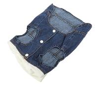 Garneck Chaleco De Punto con Gorro para Mascotas Chaqueta De Jeans para Perros y Gatos Talla l Moda y Funcional