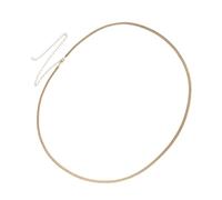 Garneck Cinturón de Cintura Metálico Decorativo para Mujer Cadena de Cintura Elegante para Bodas y Fiestas Diseño Simple y Moderno Color Dorado Accesorio de Moda para Trajes de Baño y