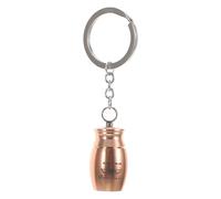 Garneck Colgante de Urna para Cenizas de Mascotas y Humanos, Metal Dorado Diseño Único y Memorial Pensado para Recuerdo Especial
