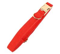 Garneck Collar para Perros De Ajustable Cierre De Metal y Cadena Sencilla para Pasear Mascotas Medianas y Parques o Calles