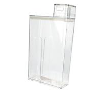 Garneck Contenedor para Detergente de Lavandería Reutilizable Tapa Transparente y Escala, Capacidad Grande, Material Pet Resistente para Uso Doméstico