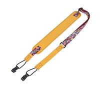 Garneck Correa Para Ukelele Sin Taladrar De Cuero Doble j Ajustable Hombro Para Tocar o Practicar Casa