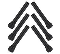 Garneck Cubiertas para Patas de Trampolín de Goma y Acero Inoxidable, 6 Piezas Ajuste Firme y Estabilidad Mejorada para Reemplazo Seguro y Antideslizante