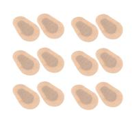 Garneck Cuidado Ojos Autoadhesivos 6 Pares 7,5x5 Cm Transpirable No Tejido para Heridas Posoperatorias Uso Facial Estilo Aleatorio