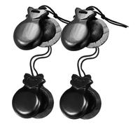 Garneck de Madera para 4 Piezas Instrumento de Percusión y Compacto para Adultos Española Accesorios de Baile