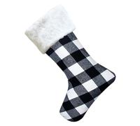 Garneck Decoraciones para Medias Navideñas Calcetines Decorativos Delicados Bolsa de Obsequio para Festival Calcetines Navideños Colgantes para Decorar Árboles Navidad