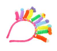 Garneck Diadema Creativa de Monstruo Colorido para Carnaval Accesorio de Cabello Divertido y Ligero Aro para Fiestas y Sesiones de Fotos Diseño de Dibujos Animados para Mujer y Niña