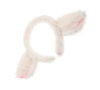 Garneck Diadema De Oveja De Peluche Esponjosa Orejas De Dibujos Animados, Tamaño Único, Accesorio Suave y Cómodo Para Niña, Uso Diario y Fiestas, Tocado De Animal Adorable