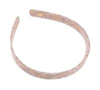 Garneck Diadema Ligera Cabello de Acetato, Banda Antideslizante para Uso Diario y Eventos Temáticos, Diseño Delicado y Cómodo para Mujeres y Madres, Tamaño 13.90X12.50X1.50 CM