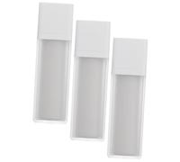Garneck Dispensador de bomba sin aire, juego de 3 unidades - 50 ml botella de loción al vacío de cristal para crema - champú y maquillaje - bote cosmético mate recargable para un almacenamiento