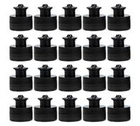 Garneck Emil - Tapas de repuesto para botellas de agua (20 unidades, cierre deportivo, perfecto para botellas de agua y botellas de agua Emil)