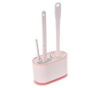 Garneck escobilla de baño con Soporte Cepillo para el baño Pink
