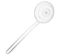 Garneck Espumadera de Acero Inoxidable Mango Ergonómico Resistente al Calor, Utensilio de Cocina Adecuado para Restaurantes y Uso Profesional, Colador Práctico para Freír