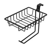 Garneck Estante De Almacenamiento para Inodoro con Ganchos para Baño Estante De Almacenamiento sobre El Inodoro Soporte para Papel Higiénico con Porta Jabonera De Pared para
