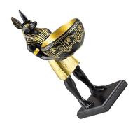 Garneck Estatua de Anu gipcia de Resina Cuenco para Llaves y Joyas, Bandeja Decorativa para Escritorio y Centro de Mesa en Halloween