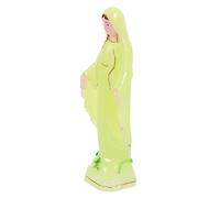 Garneck Estatua de Virgen María de Plástico Adorno Religioso Decoración de Iglesia y Escritorio Figura Creativa y Elegante para Cumpleaños y