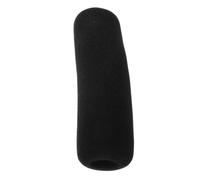 Garneck Estuche de esponja para micrófono suministros de micrófono cubierta de micrófono de esponjas auriculares micrófono cubre esponja cubiertas para micrófono Negro