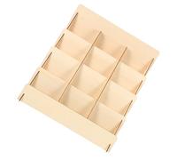 Garneck Exhibidor de Tarjetas de Felicitación de Madera 4 Niveles Soporte para Postales y Tarjetero de Madera para Mostrador Organizador Multiuso para Almacenamiento y Exposición Casa o