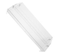 Garneck Expositor de Mesa Transparente de 2 Niveles Organizador Multifuncional para Productos Pequeños Estante de Plástico Resistente para Vendedores Minoristas y Eventos Soporte