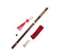 Garneck Flauta De Bambú Para Estudiantes Instrumento De Viento Estilo Chino Tono d Duradera y Portátil Para Principiantes Principiantes Música De Salón