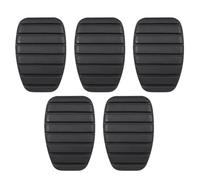 Garneck Fundas de Goma para Pedales de Embrague de Coche 5 Piezas Negras Resistentes al Calor Aceite Protección Duradera para Pedal del Embrague Suministros para Automóviles Uso