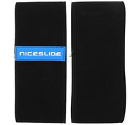 Garneck Fundas Protectoras para Patines de Hielo Negro Talla M 34-38 Diseño de Liberación Rápida y Protección Integral para Entrenamiento Diario y Competiciones Profesionales