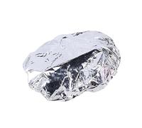 Garneck Gorro de Peluquería de Aluminio Desechable 6 Piezas Tamaño Único Térmico para Mujeres en Salones de Belleza y Baño Color Plateado