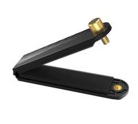 Garneck Guitar String Muter Adjustable Metal Screw Noise Dampener Small Lightweight Muting Wrap for Acoustic and Electric Guitars Practice Silent Silent Device for Home and Travel