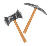 Garneck Herramientas de Juguete con Pala y Doble Cara Accesorios de Cosplay Ligeros y Seguros para Fiestas de Halloween y Representaciones Teatrales