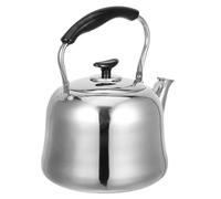 Garneck Hervidor de Agua de Acero Inoxidable Espesado de 4l con Función Silbante y Mango Ergonómico para Cocina y Familias