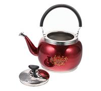 Garneck Hervidor de Silbante Inoxidable de Gran Capacidad Hervidor de Cocina Ergonomico para Uso Doméstico para Calentar Rápidamente