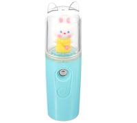 Garneck Humidificador Facial Portátil de Mano 35 Ml para Rostro Color Verde, Facial Hidratante Niebla Fría, Adecuado para Cuidado Piel y Spa en Casa