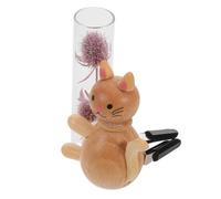 Garneck Imán De Nevera Forma De Gato Florero De Madera Imán Para Nevera Rejillas De Ventilación Para Gatitos Casa La Oficina Coche