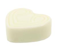 Garneck Jabón Artesanal Barra Ácido Hialurónico para Cuidado Facial Forma de Corazón Enriquecido Seda para Piel Suave y Nutritiva Adecuado para Piel Sensible y Uso Diario