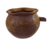 Garneck Jarra De Agua De Cerámica para Jardín Patio o Terraza Cascada Circulante Aliviadero para Estanques Fuente De Cerámica Jarra para Paisajismo