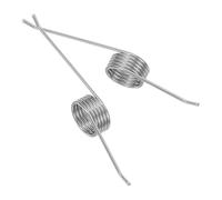 Garneck Juego de 2 Resortes Torsionales de Acero Inoxidable para Tapa de Cubo de Basura Repuesto de Muelles de Torsión Metálicos Compatibles Botes de Basura de Cocina Amortiguador para