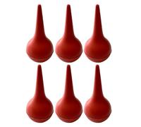 Garneck Juego de 6 Bolas de Goma para Limpieza de Oídos y Nariz Función de Succión y Soplador de Aire para Padres y Niños