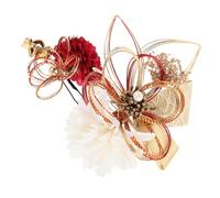 Garneck Juego de Accesorios Cabello de Kimono Japonés Tradicional Horquilla Roja para Mujer Adorno Ligero y Elegante para Festivales Celebraciones y Estilo Asiático