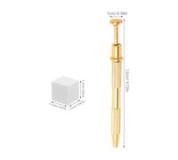 Garneck Juego de Herramientas para Manicura 202 Piezas con Esponjas Aplicadoras Blancas Mini Pinceles para Degradado Ombré Pinzas Metálicas Doradas y Plateadas Reutilizables para