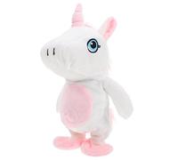 Garneck Juguete De Peluche Unicornio Eléctrico Interactivo y para Niñas Peluche Suave y Resistente para Cumpleaños y Ocasiones Especiales