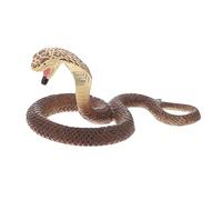 Garneck Juguete De Serpiente Artificial De Plástico De Cobra Simulada para Niño Niña Prop De Halloween Juguete Educativo para Aprendizaje Animal Diseño Realista De Reptil