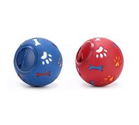 Garneck Juguete Educativo para Perros Bola de Comida con Goteo Material Seguro y Aroma Agrad Able Estimula Alimentación para Cachorros y Perros