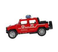 Garneck Juguetes De Camiones De Bomberos De Huili Juguete Ruedas para Camión Camión De Juguete Tirar hacia Modelos De Camiones De Bomberos Rojo Abdominales