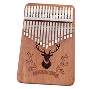 Garneck Kalimba De Pulgar Para Instrumento Musical Portátil De Madera Africana Color Marrón