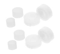 Garneck Kit De 2 Casquillos Reductores Para Amoladora De Banco, Plástico Resistente, Para Muelas De 9-12 Mm De Grosor, Adaptadores Para Ajuste Preciso Trabajo De Metal, Madera y Piedra