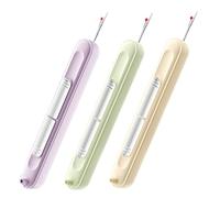 Garneck Kit de 3 Herramientas Automáticas para Enhebrar Agujas y Quitar Hilos Diseño Ergonómico y Materiales Abs y Acero Inoxidable para Proyectos DIY y Costura Móvil