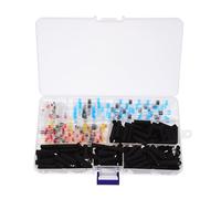 Garneck Kit de 300 Conectores de Cable Termorretráctiles Sellado de Soldadura Resistentes al Agua para Cableado Automotriz y Aplicaciones Marinas Manguitos de Soldadura para Empalme