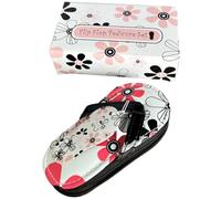 Garneck Kit de Cortaúñas de Acero Inoxidable Estuche Portátil de Pu para Manicura y Pedicura en Casa y Viaje, Mini Set de Manicura Que Previene Uñas Agrietadas